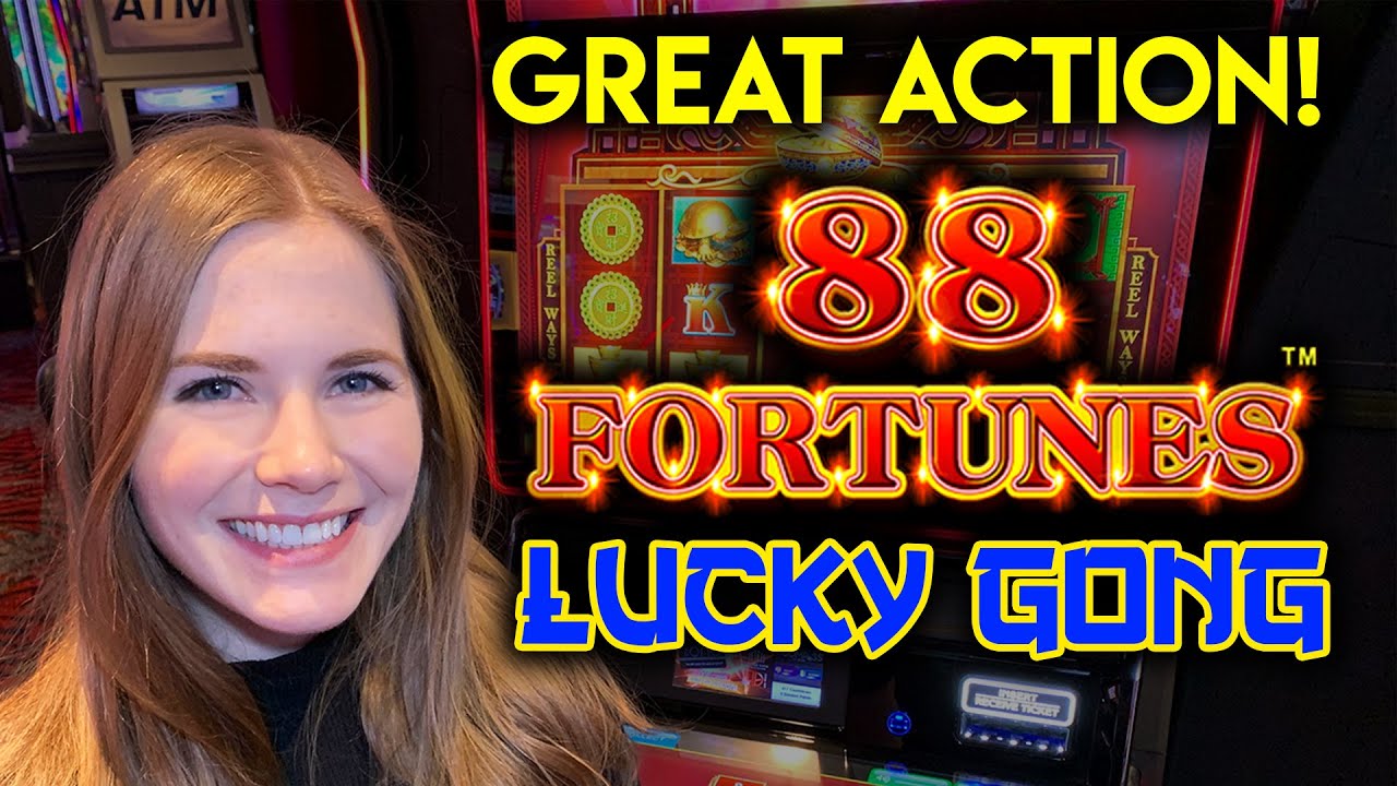 How Lucky Will I Be? 88 Fortunes Lucky Gong Slot Machine!