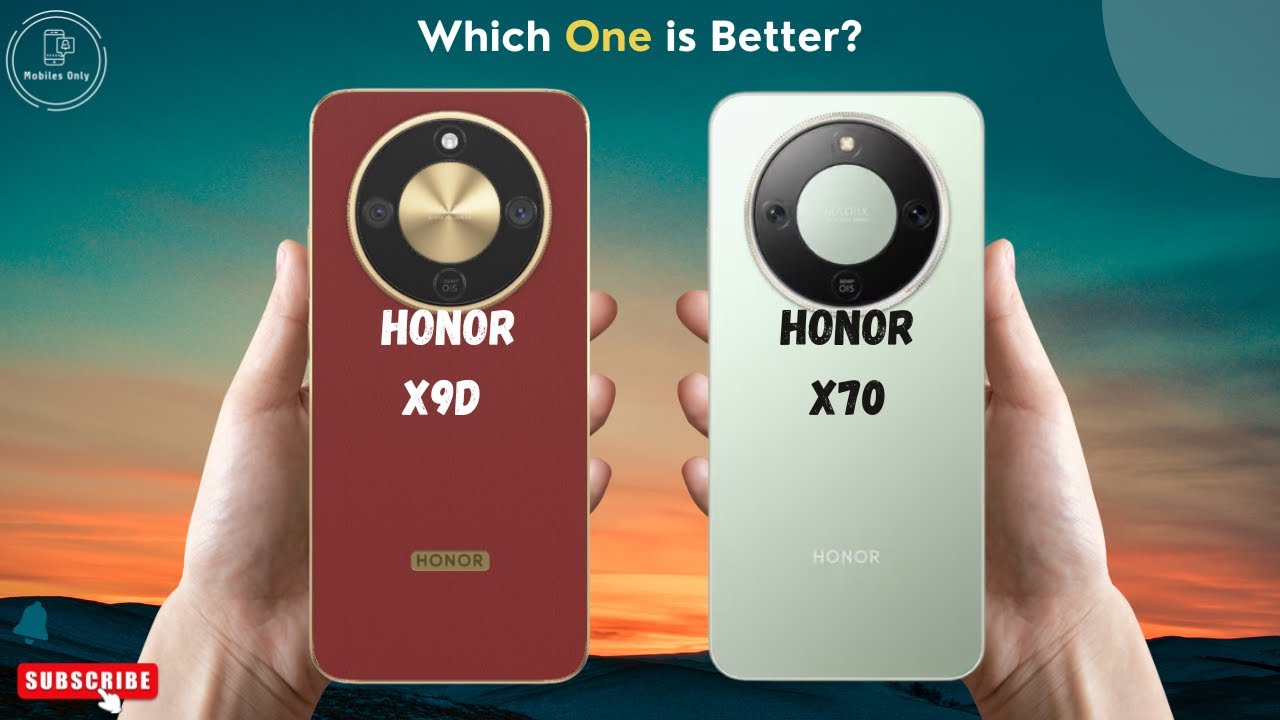 Honor X9d vs Honor X70