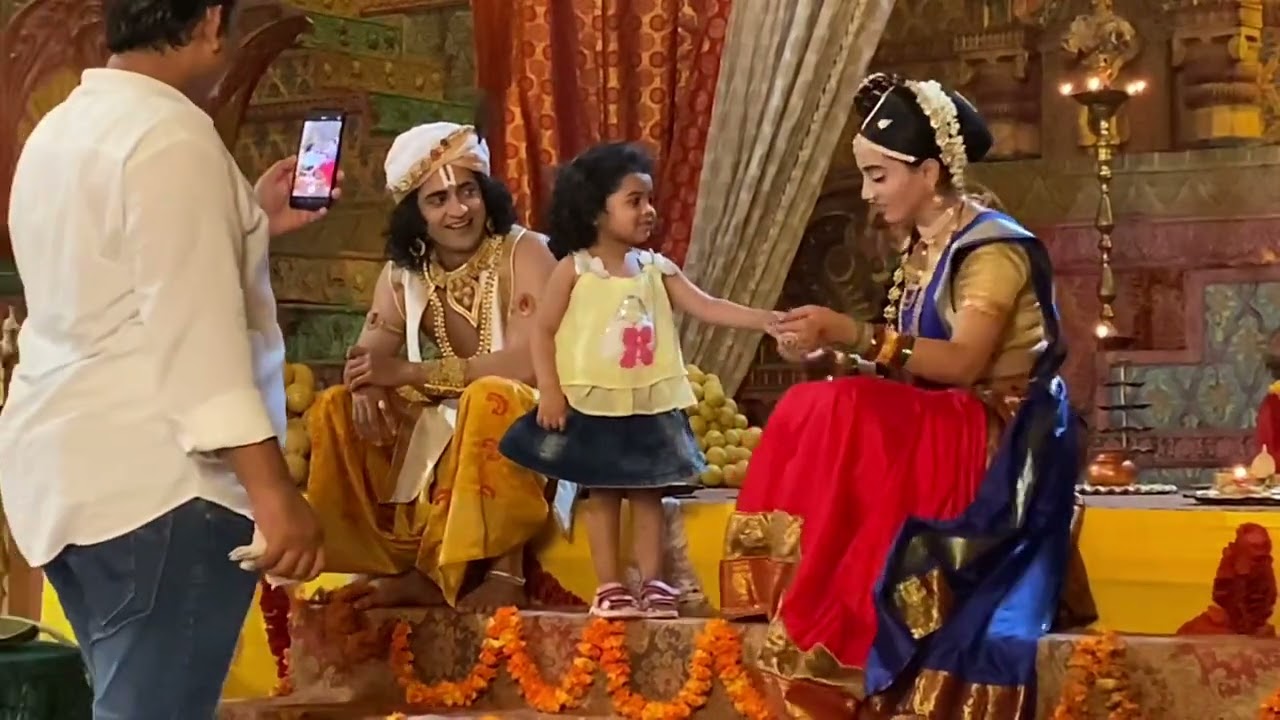 Krishna Rukmani Both Love Kids | Rukmani Teach Dance kids | krishna Rukmani both Off-screen￼ Masti