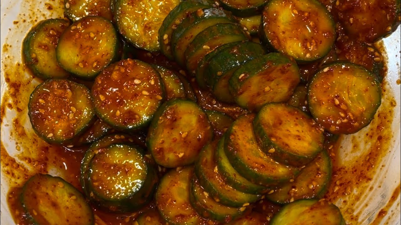 Bon App&eacute;titties | super easy cucumber kimchi