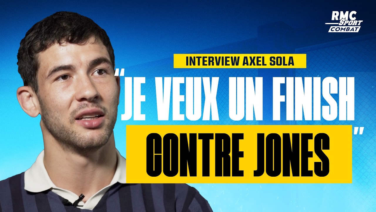 UFC LONDRES : “Le finir au 1er ou au 2e round”, Axel Sola est déterminé avant d’affronter Jones