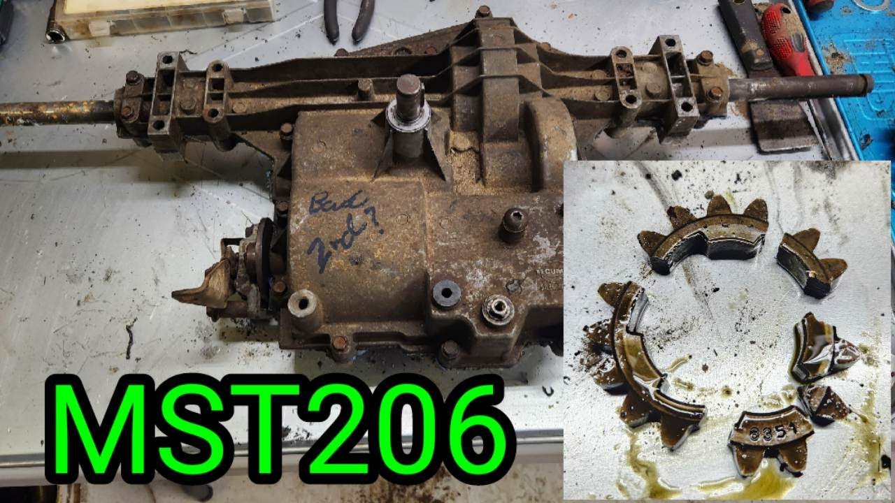 MST206 Exploded Gear and Shift Key