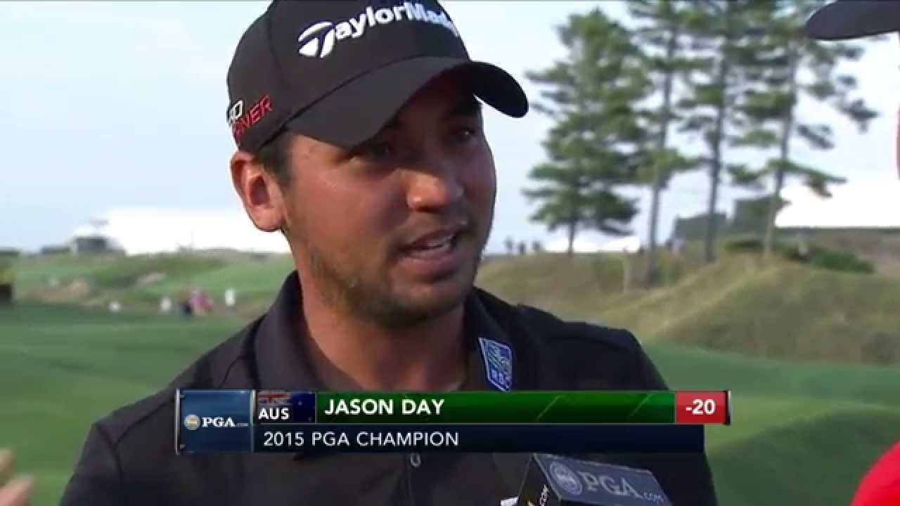 PGA.com Interviews Jason Day, Newly Crowned PGA Champion, on 18th Green at Whistling Straits