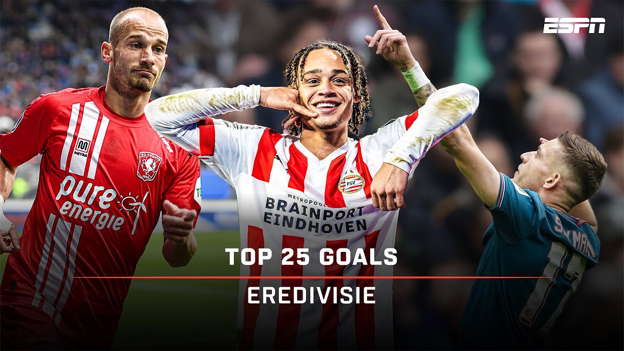 De 2️⃣5️⃣ MOOISTE Eredivisie-DOELPUNTEN van het seizoen 2022/'23 😍🔥