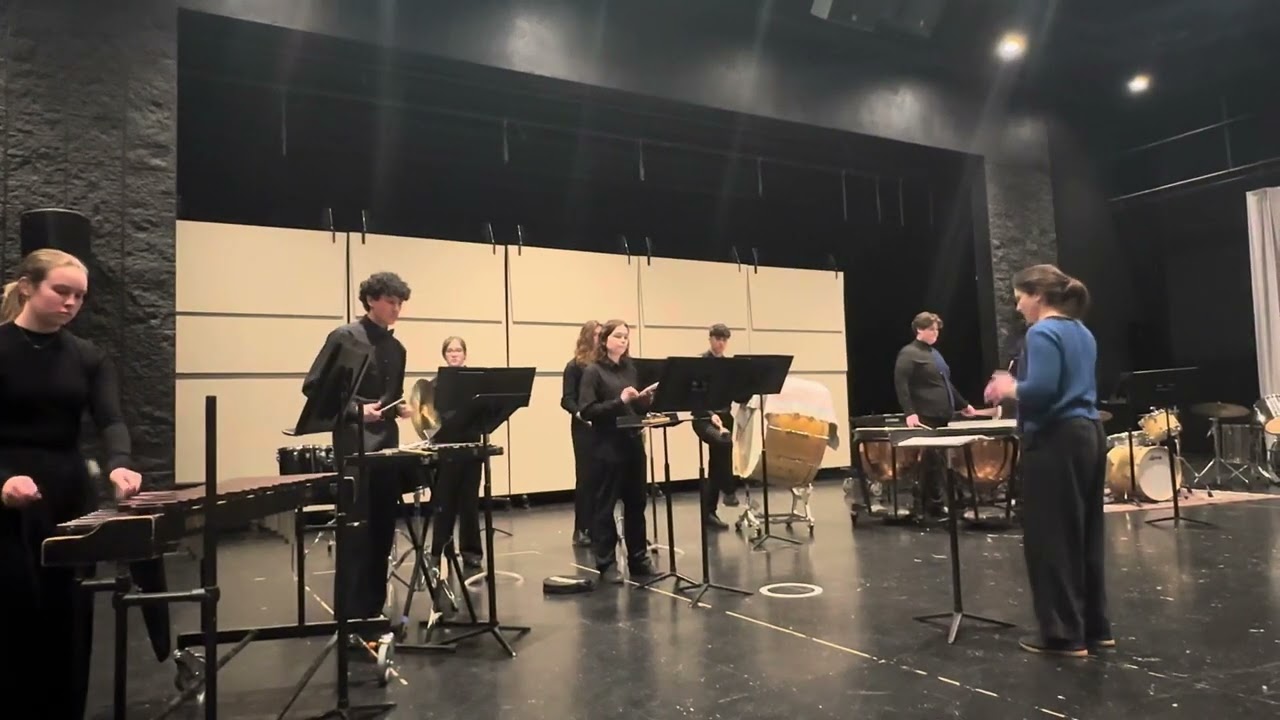 Devin’s Percussion Ensemble, District Solo and Ensemble 2025