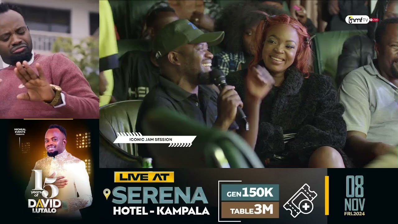 Jokes of David lutalo & Eddy Kenzo at the UNMF Iconic Jam Session