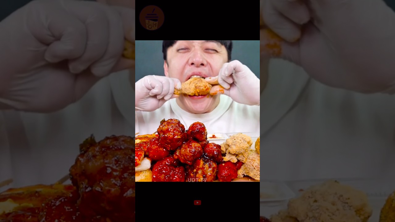 Starving Korean Mukbanger Satisfying Big Bites ASMR MUKBANG &copy;️UDT TV