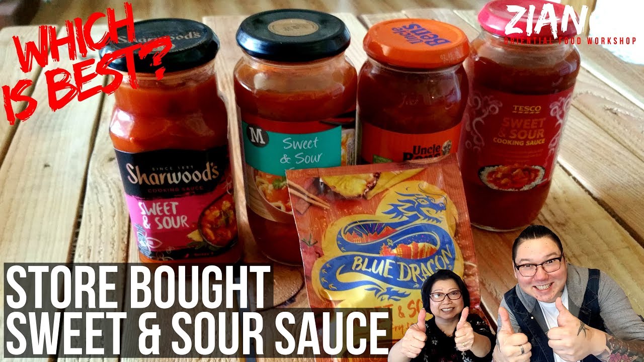 High street brand sweet and sour sauce taste test [Re-upload form Ziangs]