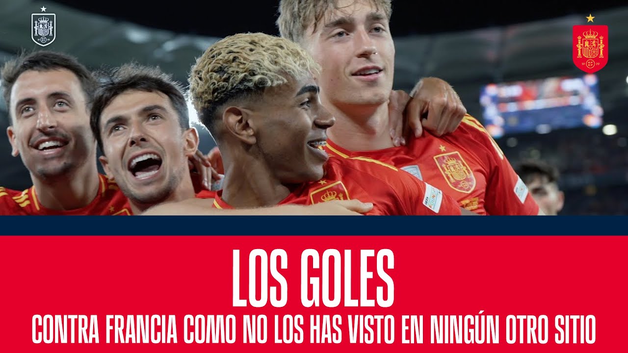 Los goles contra Francia como no los has visto en ning&uacute;n otro sitio | 🔴 SEFUTBOL