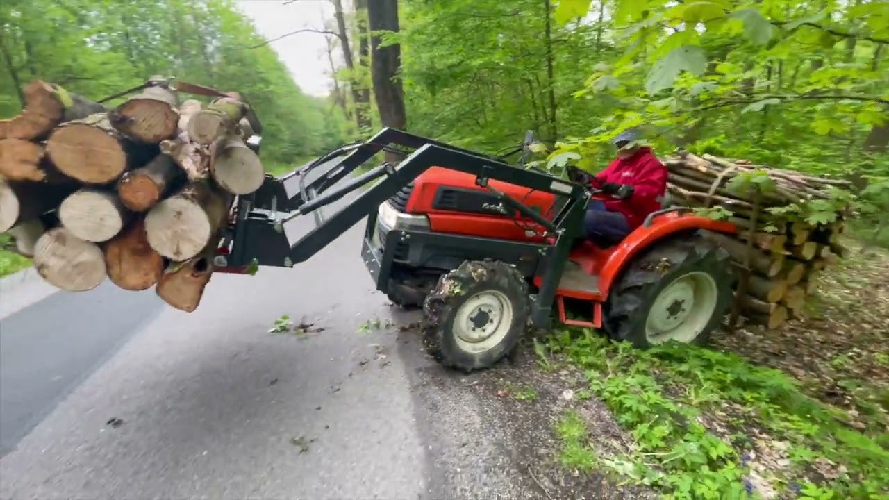 Kubota KL30 | výjezd z lesa