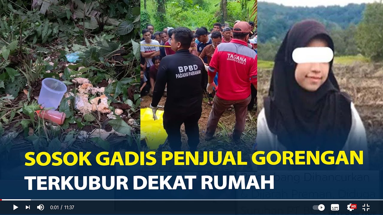 Sosok Nia Kurnia Sari, Gadis Penjual Gorengan di Pariaman Terkubur Dekat Rumah
