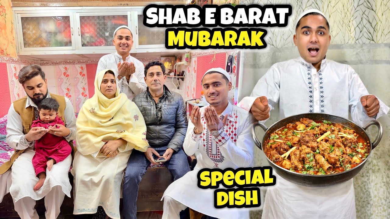 Shab-E-barat❤️Mubarak to all ma sha allah ibadat ki Raat special mutton😍suji ka halva  लाखो musalman