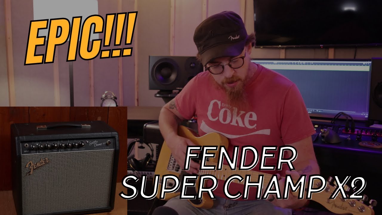 “Fender Super Champ X2: The Perfect Practice Amp?” | Fox and Robyn Recording #guitar #fender