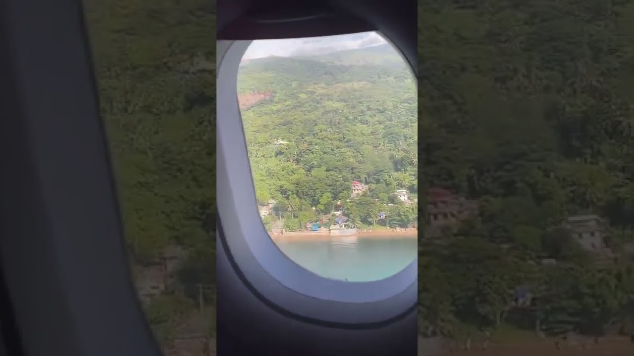 Landing MNL-MPH Manila to Caticlan Air Asia Flight Z2 223 June 17, 2022 Airbus A320