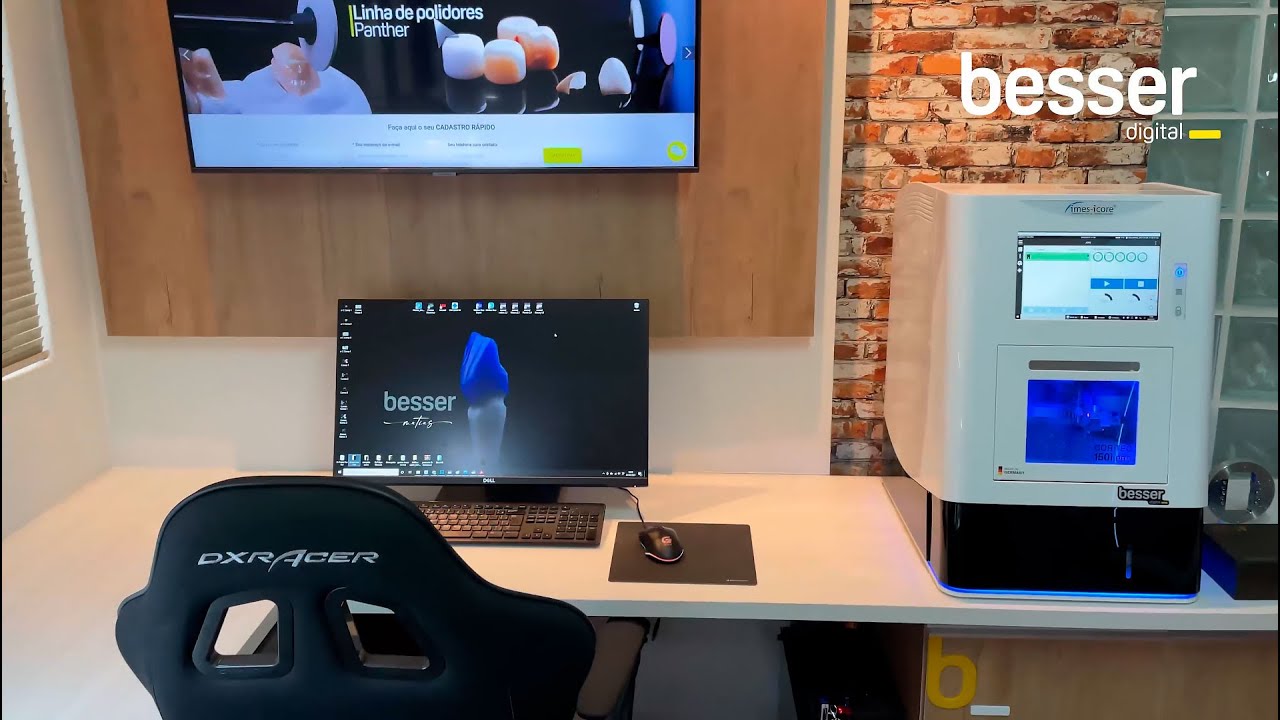 Laboratório Blue Digital Lab - Coritec 150i PRO - IMES ICORE / Besser Dental