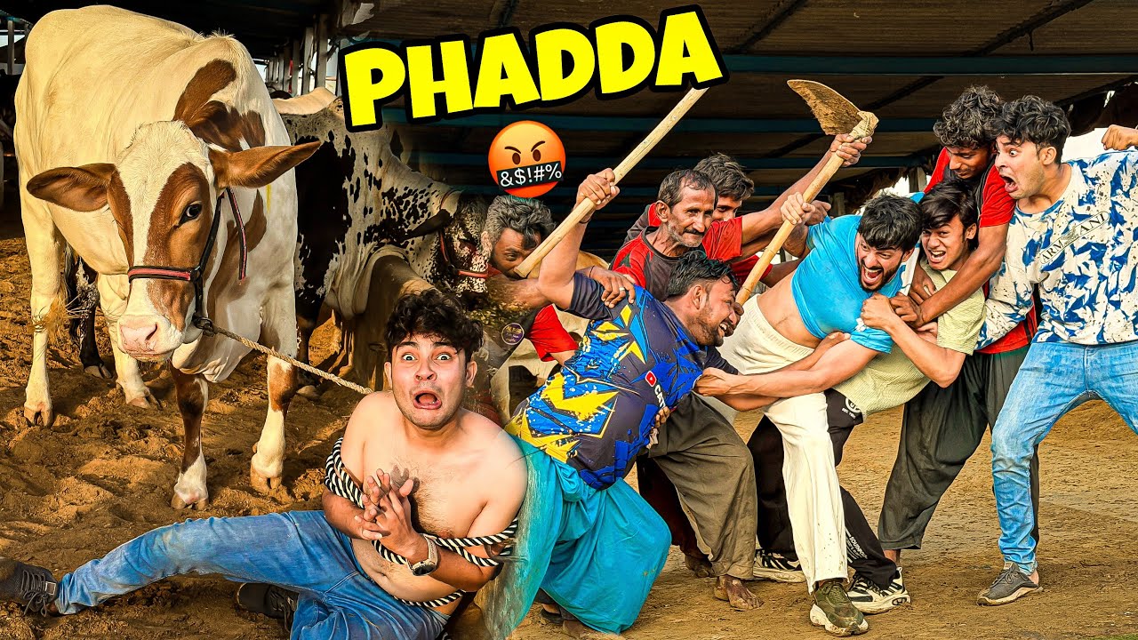 WE GOT KIDNAPPED IN COW MANDI 🤬 | PHADDA HOGAYA | BAKRA EID 2026