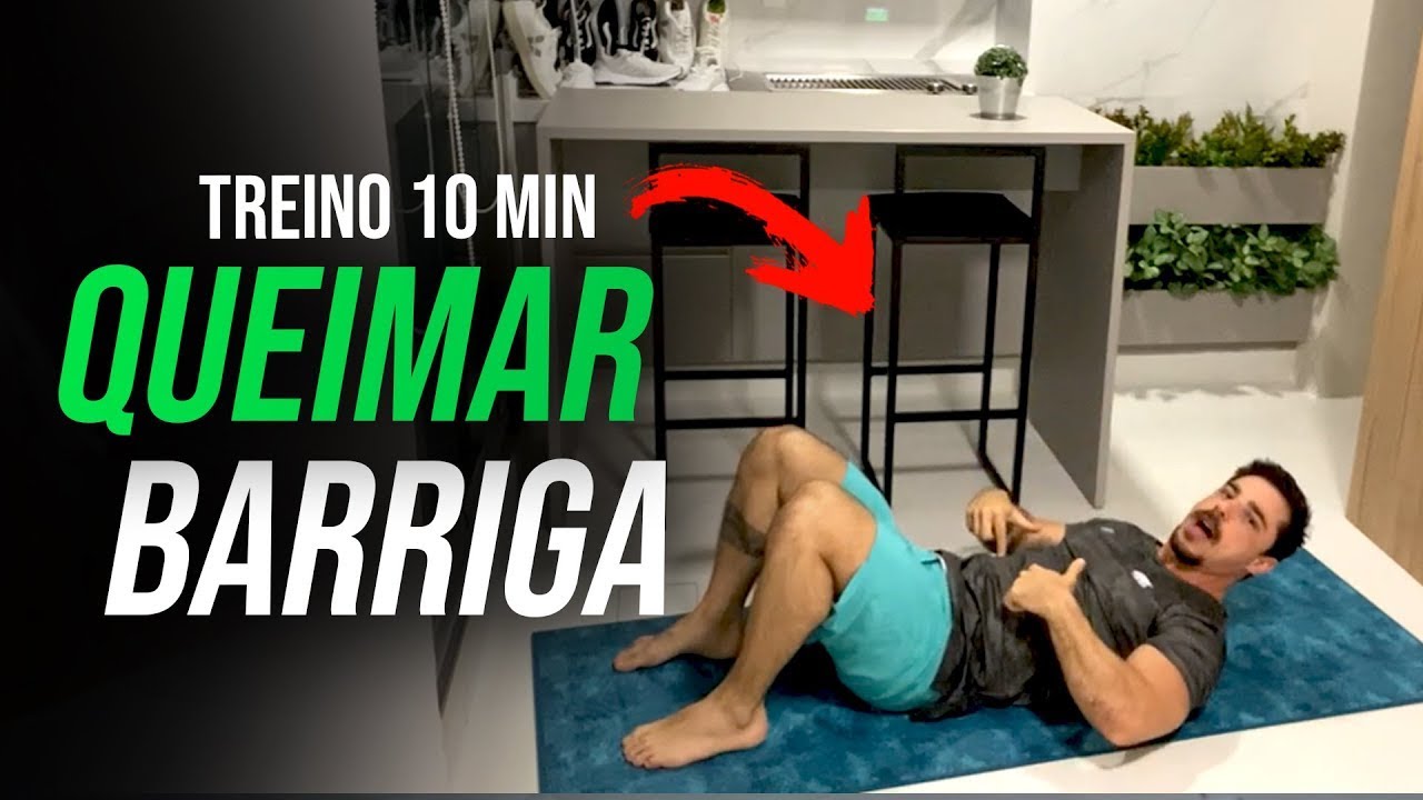 QUEIMA BARRIGA - Treino rápido 10 minutos | RQX System