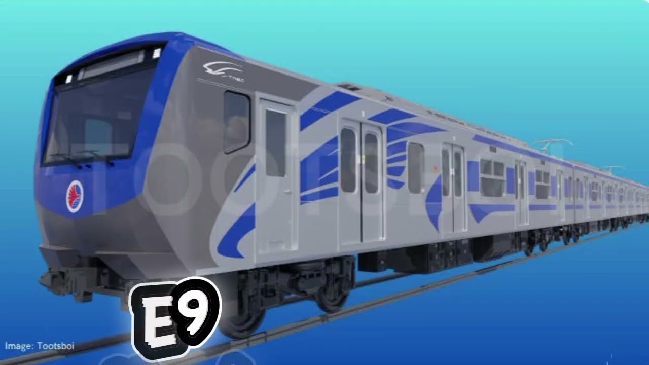 Trains Of The Philippines (MRT or Mass Rapid Transit and PNR/NSCR or Commuter railway)