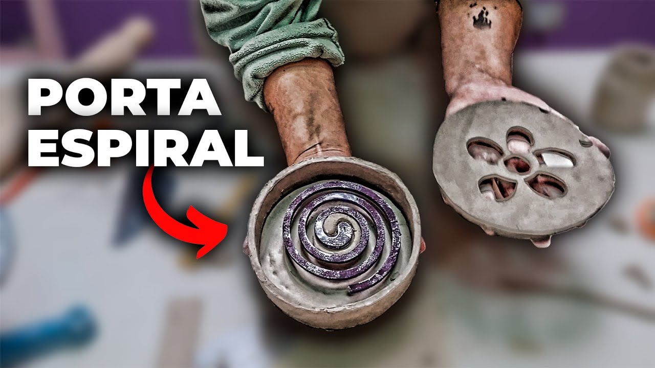 PORTA ESPIRAL de CERAMICA ✨