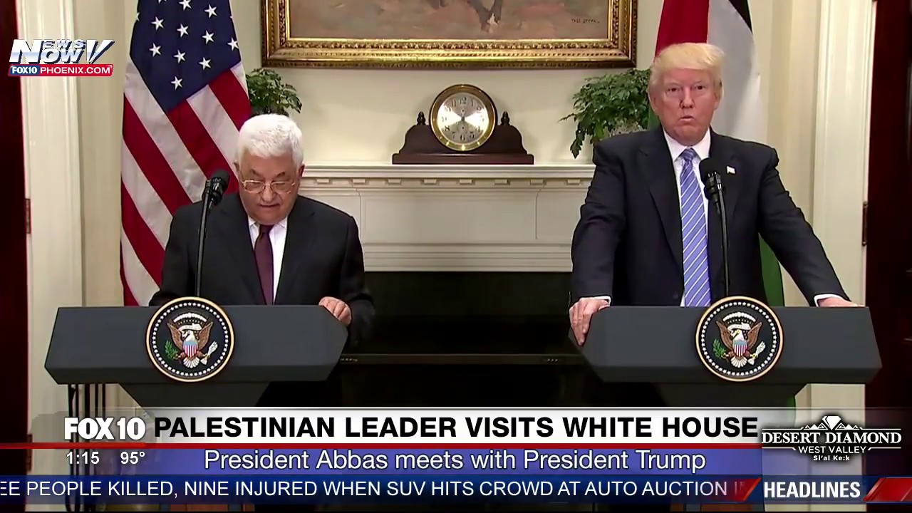 MUST WATCH: President Trump and Palestinian President Mahmoud Abbas Speak at White House (FNN)