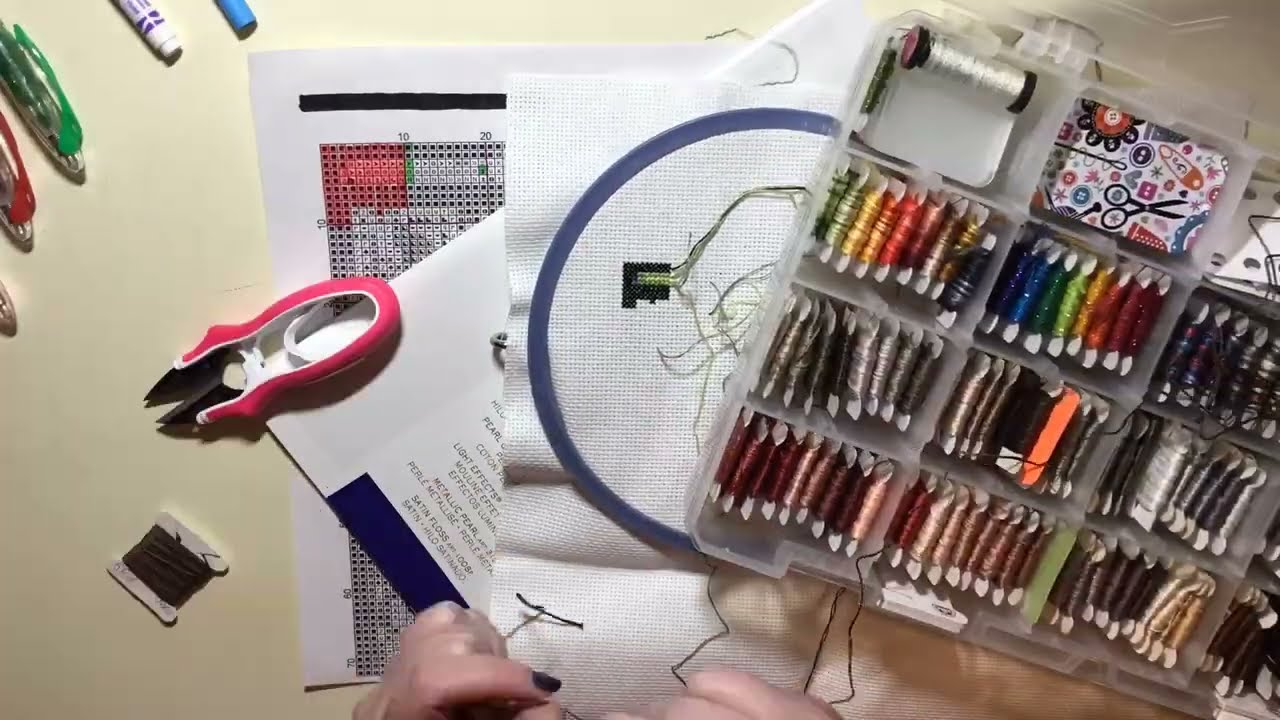 Cross Stitch 301 ~ Parking Technique