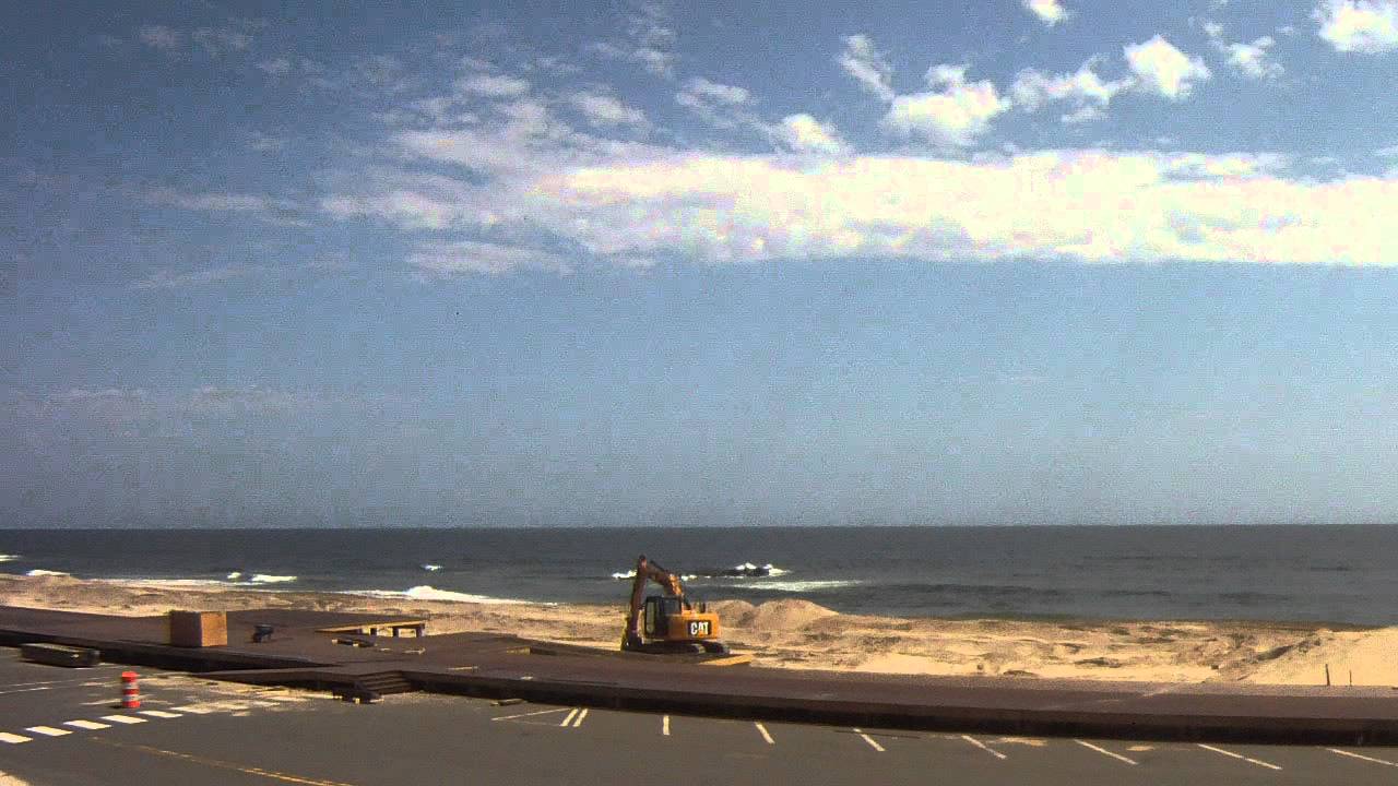 Belmar Boardwalk Construction 2013-04-16  720p