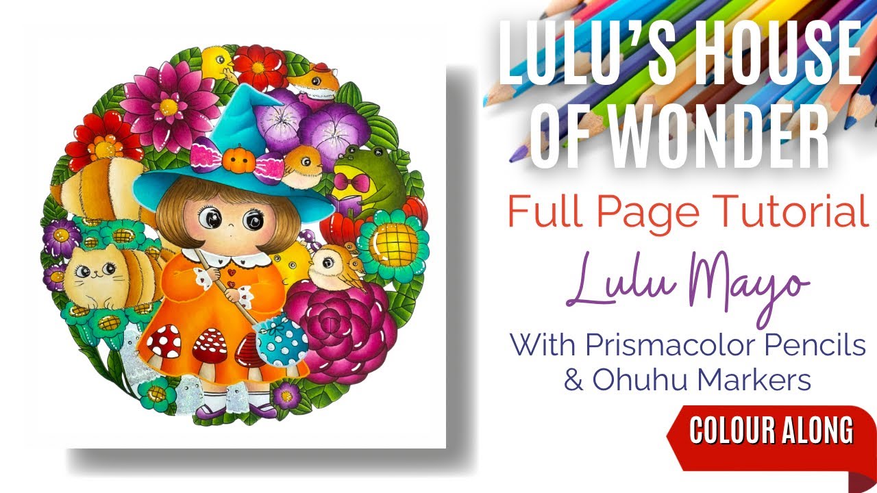 Colour Along | Lulu's House of Wonder by Lulu Mayo