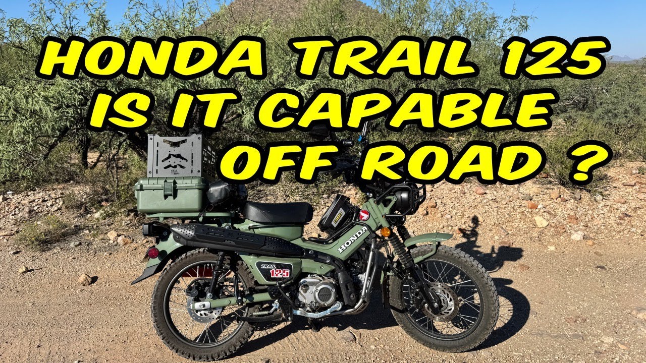 Honda Trail 125 Is It Capable Off Road ?  #honda #ct125 #offroad