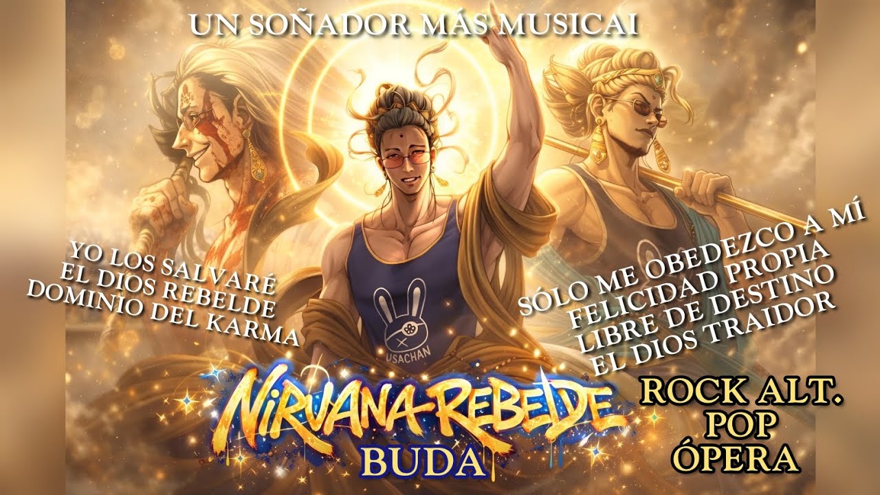 BUDA ROCK ALT./POP/ÓPERA - NIRVANA REBELDE (RECORD OF RAGNAROK) UN SOÑADOR MÁS 
