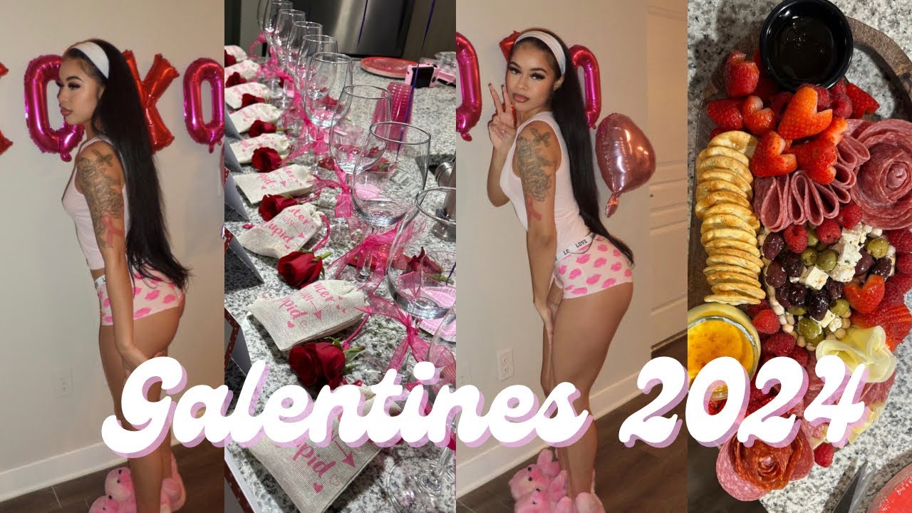 Host Galentines With Me! | Our Galentines 2024 | Planning, Decorating & A lot of Fun 💕