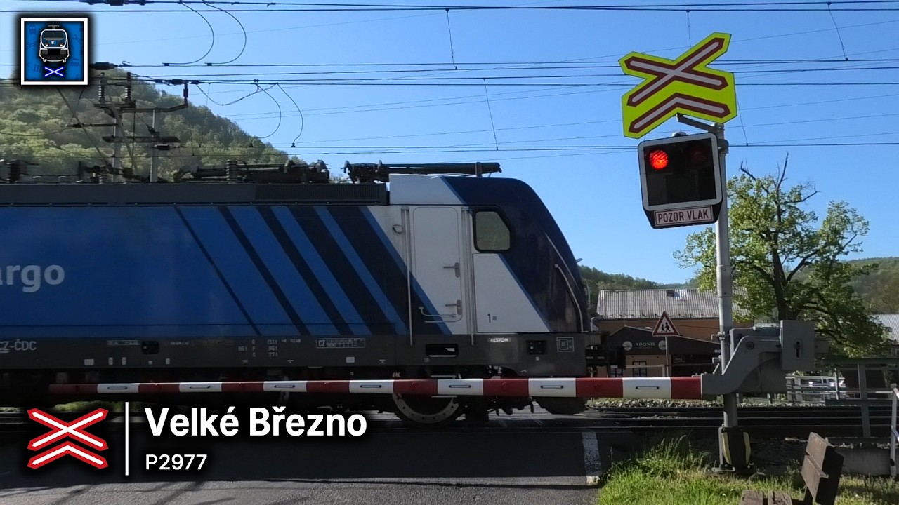 Železniční přejezd ▪ Velké Březno #1 || 26.4.2025