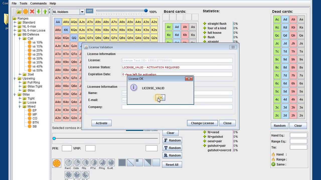 How to activate license file
