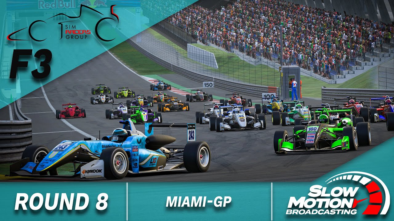 Sim Racers Group, SRG F3 Round 8 (Miami)