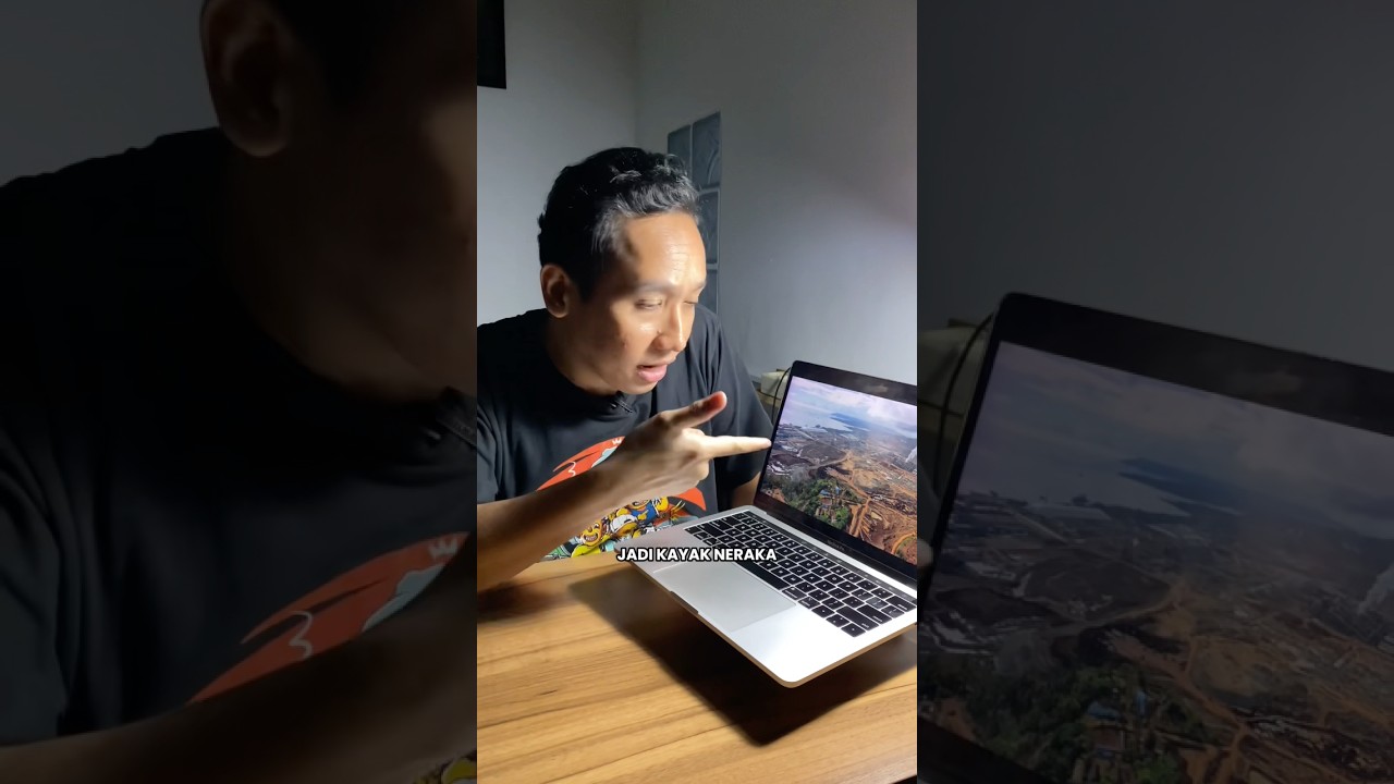 Foto &ldquo;Neraka&rdquo; Tambang Nikel di Pulau Obi ‼️ #ResetIndonesia