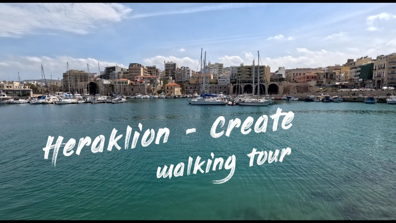 Walking tour in Heraklion - Iraklio - Crete, Greece