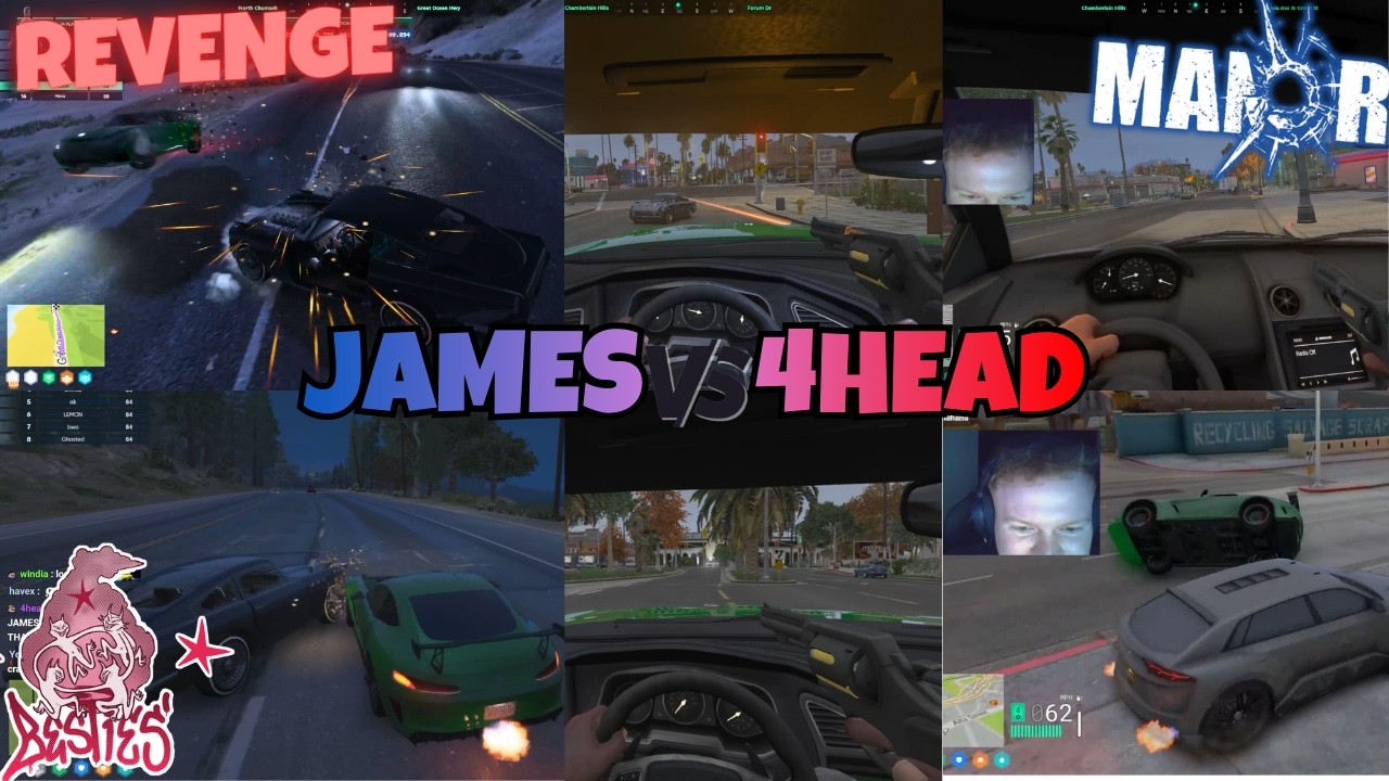 4head & James Race War Turns Violent & 4head Spins Grove | NOPIXEL 4.0 GTA RP