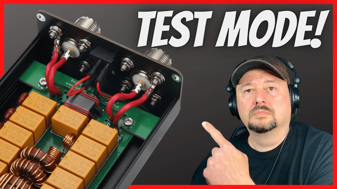 Тестовый режим ATU-100 — антенный тюнер любительского радио