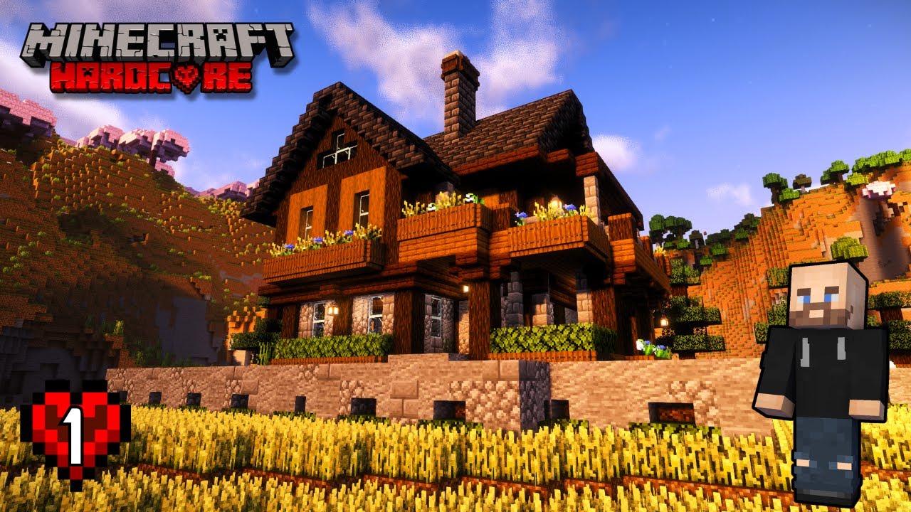 Can I Build a Forever World in Hardcore? | Hardcore Minecraft Episode 1