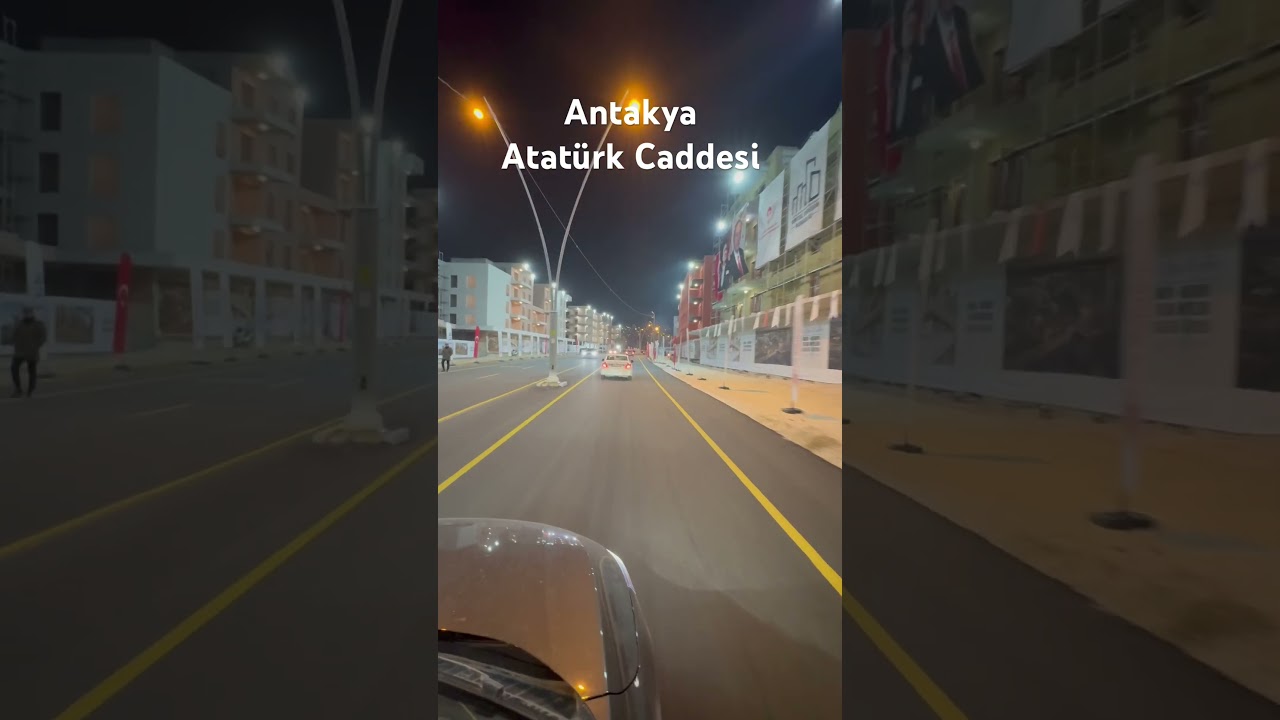 Antakya Atat&uuml;rk Caddesi  #hatay #antakya #deprem #asfalt #toki #afad