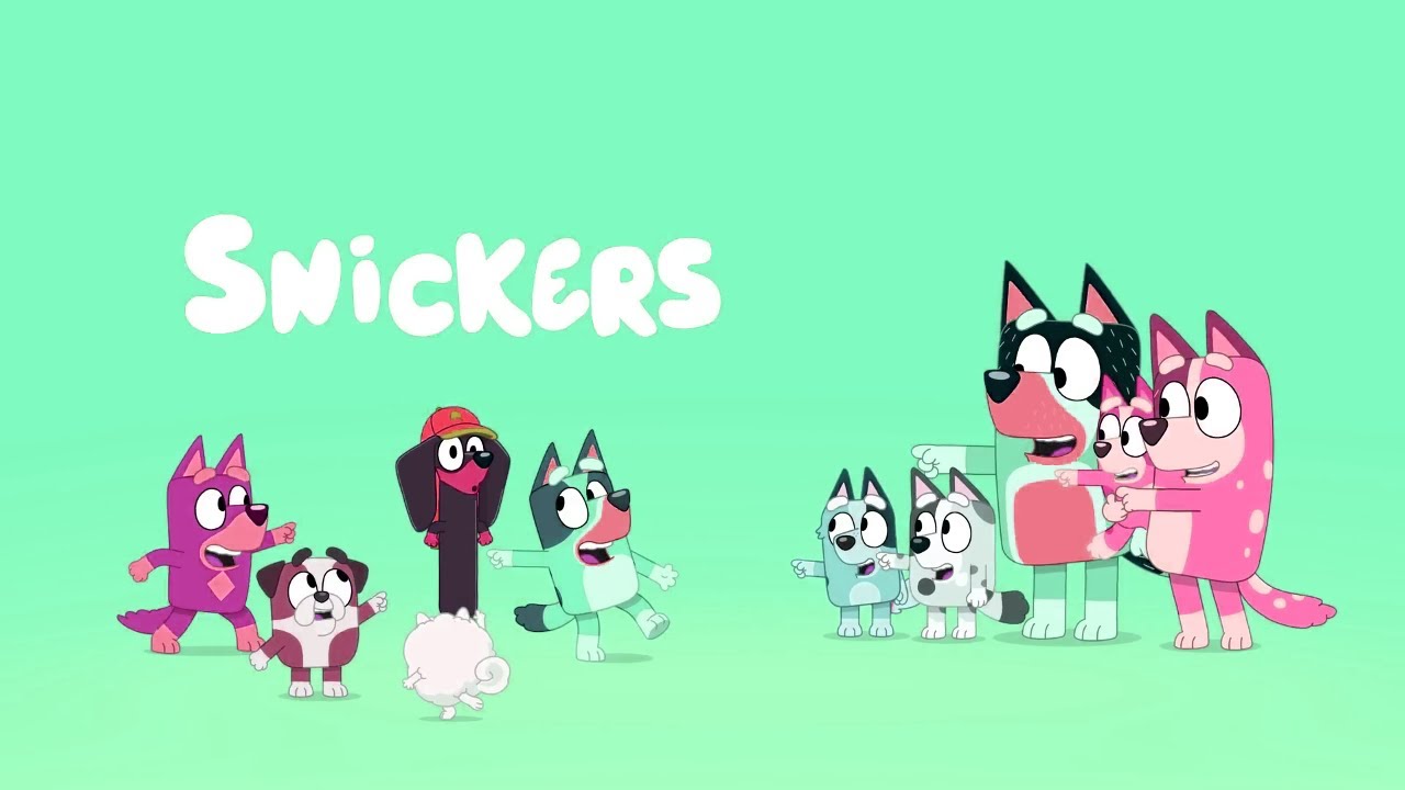Эффекты вступления Snickers _Bluey | Спонсор: Klasky Csupo 2001 Effects