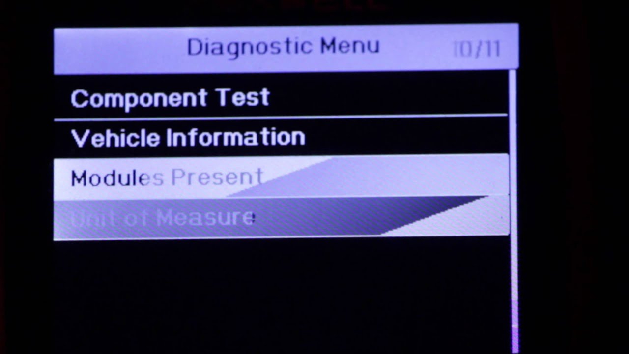 Foxwell NT301 Screen Cast