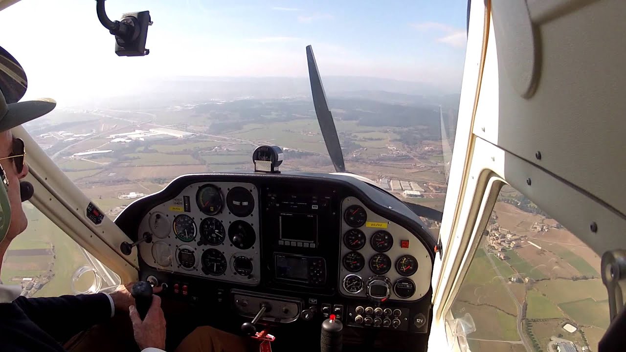 Landing Engine Off  Tecnam P92