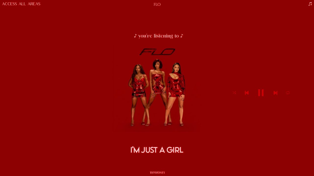 flo - i'm just a girl (slowed + reverb)