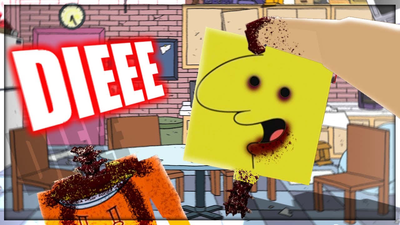 I brutally murdered the Smiling Friends... in Paint The Town Red... 🧍‍♂️