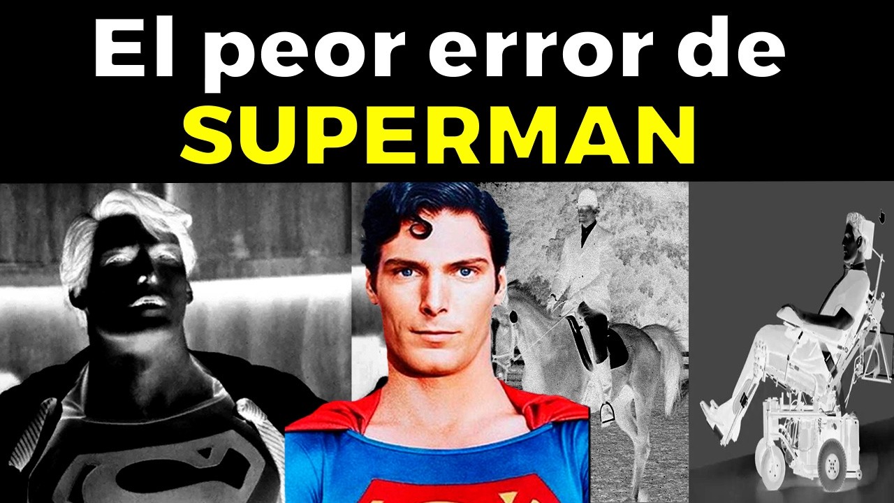 El peor error de SUPERMAN que le costó todo | Christopher Reeve