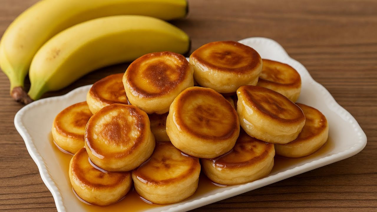 Just 3 Bananas and You’ll Never Make Pancakes the Old Way Again #pancakes #easybreakfast #asmr