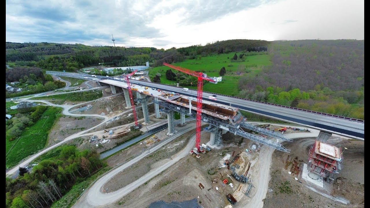 A45 Talbrücken Rahmede & Eisern (Lüdenscheid+ Siegen) April 2024