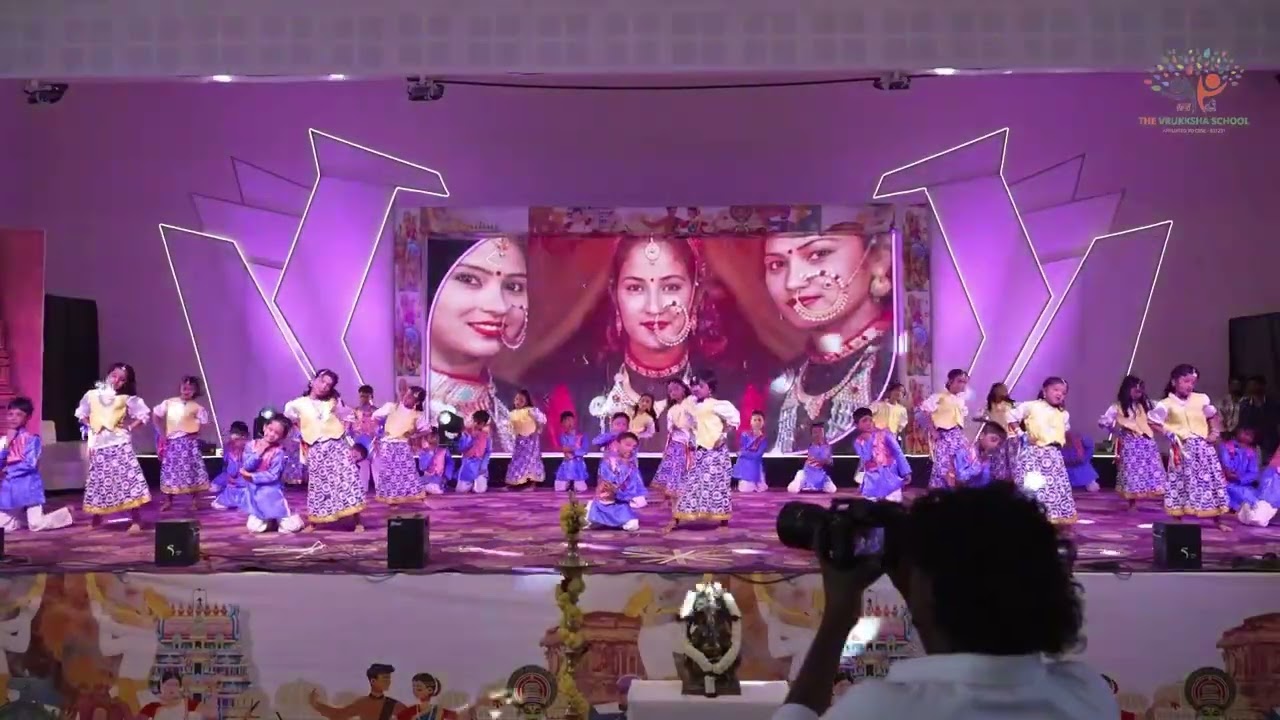 Shivya's - The Vrukksha School Annual Day - Dec 2025 - First Grade - Uttarakhand Theme dance