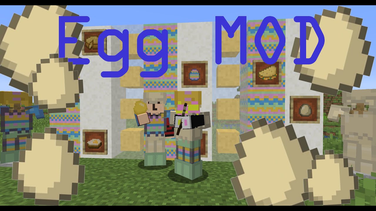 EGG MOD First Showcase 1.18.2 | FabricMC Mod