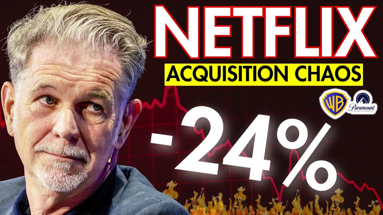 Акции Netflix упали на 24%… Станет ли это лучшей возможностью для покупки за десятилетие?